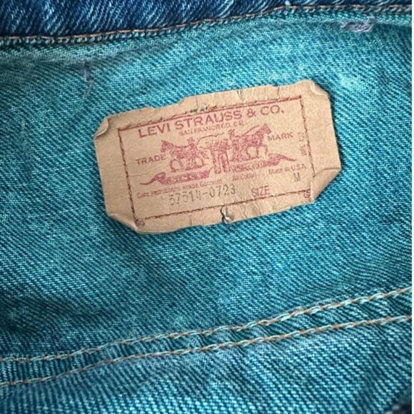 Levi’s 70506 Denim Jacket – Late 80s Acid Wash, Made in USA - Picture 4 of 8